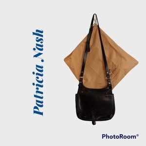 Patricia Nash Leather Shoulder Bag with Dust Cover